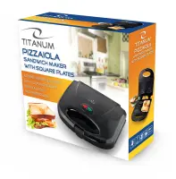 TITANUM SANDWICH MAKER 700W PIZZAIOLA – pilt 4