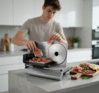 ESPERANZA ELECTRIC FOOD SLICER MORTADELLA 150W – pilt 9