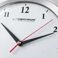 ESPERANZA WALL CLOCK DETROIT WHITE