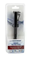 ESPERANZA WIRED MONOPOD FOR SELFIE PICTURES BLACK – pilt 2