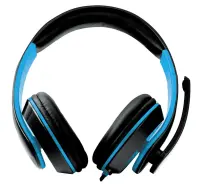 ESPERANZA STEREO HEADPHONES WITH MICROPHONE FOR GAMERS CONDOR BLUE