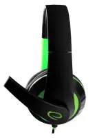 ESPERANZA STEREO HEADPHONES WITH MICROPHONE FOR GAMERS CONDOR GREEN – pilt 3