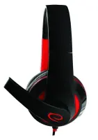 ESPERANZA STEREO HEADPHONES WITH MICROPHONE FOR GAMERS CONDOR RED – pilt 2