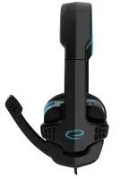 ESPERANZA STEREO HEADPHONES WITH MICROPHONE FOR GAMERS RAVEN BLUE – pilt 4