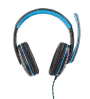 ESPERANZA HEADPHONES FOR GAMERS WITH MICROPHONE CROW BLUE – pilt 3