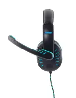 ESPERANZA HEADPHONES FOR GAMERS WITH MICROPHONE CROW BLUE – pilt 4