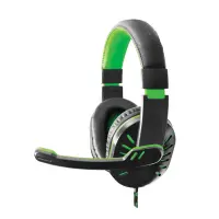 ESPERANZA HEADPHONES FOR GAMERS WITH MICROPHONE CROW GREEN