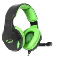 ESPERANZA STEREO HEADPHONES WITH MICROPHONE FOR GAMERS COBRA – pilt 3