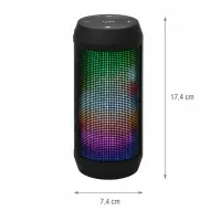 ESPERANZA BLUETOOTH SPEAKER WITH BUILT-IN FM RADIO AND LED LIGHT FADO – pilt 6