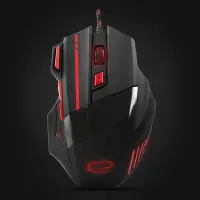 ESPERANZA WIRED MOUSE FOR GAMERS 7D OPT. USB MX201 WOLF RED