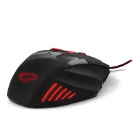 ESPERANZA WIRED MOUSE FOR GAMERS 7D OPT. USB MX201 WOLF RED – pilt 2