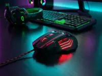 ESPERANZA WIRED MOUSE FOR GAMERS 7D OPT. USB MX201 WOLF RED – pilt 4