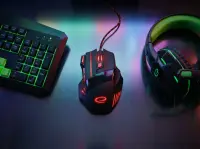 ESPERANZA WIRED MOUSE FOR GAMERS 7D OPT. USB MX201 WOLF RED – pilt 10