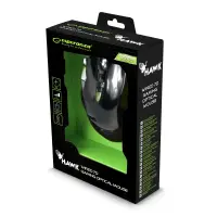 ESPERANZA WIRED MOUSE FOR GAMERS 7D OPT. USB MX401 HAWK BLACK-GREEN – pilt 8