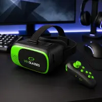 ESPERANZA VIRTUAL REALITY 3D GLASSES FOR SMARTPHONES WITH BT REMOTE CONTROLLER APOCALYPSE – pilt 6