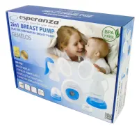 ESPERANZA 2-IN-1 BREAST PUMP (ELECTRIC AND MANUAL BREAST PUMP) GEMELOS