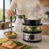 ESPERANZA STEAM COOKER STEAM VOLCANO – pilt 2