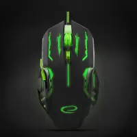 ESPERANZA WIRED MOUSE FOR GAMERS 6D OPT. USB MX403 APACHE GREEN – pilt 8