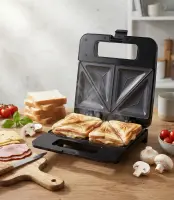 ESPERANZA SANDWICH MAKER 1000W PARMIGIANO BLACK – pilt 2