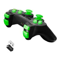 ESPERANZA WIRELESS GAMEPAD 2.4GHZ PS3/PC USB GLADIATOR BLACK/GREEN