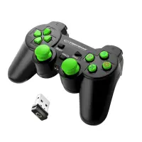 ESPERANZA WIRELESS GAMEPAD 2.4GHZ PS3/PC USB GLADIATOR BLACK/GREEN