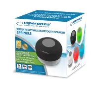 ESPERANZA BT SPEAKER WATER RESISTANCE SPRINKLE BLACK