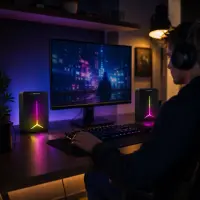 ESPERANZA USB SPEAKERS 2.0 LED RAINBOW FREVO – pilt 4