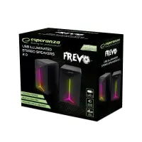 ESPERANZA USB SPEAKERS 2.0 LED RAINBOW FREVO – pilt 8