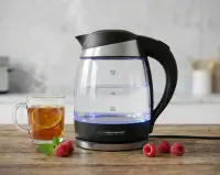 ESPERANZA ELECTRIC GLASS  KETTLE WITH LED GULLFOSS 1.8 L – pilt 4