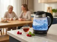 ESPERANZA ELECTRIC GLASS  KETTLE WITH LED GULLFOSS 1.8 L – pilt 6
