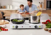 <p>ESPERANZA ELECTRIC HOT PLATE COTOPAXI WHITE 2000W</p> – pilt 4