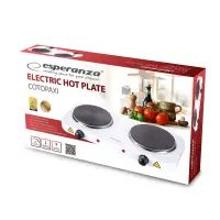 <p>ESPERANZA ELECTRIC HOT PLATE COTOPAXI WHITE 2000W</p> – pilt 8