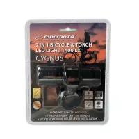 ESPERANZA BIKE FRONT LED LAMP 2 IN 1 CYGNUS