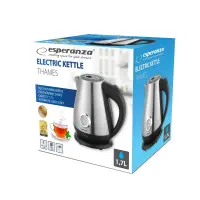 ESPERANZA ELECTRIC KETTLE WITH THERMOMETER THAMES 1.7 L INOX – pilt 3