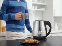 ESPERANZA ELECTRIC KETTLE WITH THERMOMETER THAMES 1.7 L INOX – pilt 8