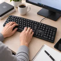 TITANUM WIRED STANDARD USB KEYBOARD – pilt 3