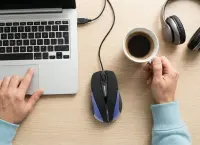 ESPERANZA SIRIUS 3D WIRED OPTICAL MOUSE USB BLACK/BLUE – pilt 6