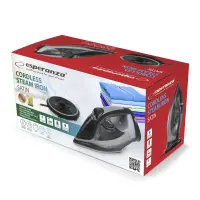 ESPERANZA STEAM IRON CORDLESS SATIN CERAMIC 2600W – pilt 4