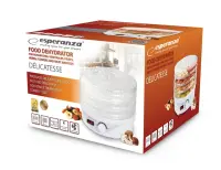 ESPERANZA FOOD DEHYDRATOR FOR MUSHROOMS, FRUITS, VEGETABLES, HERBS AND FLOWERS DÉLICATESSE