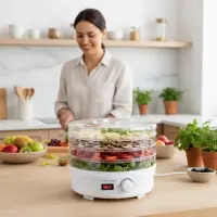 ESPERANZA FOOD DEHYDRATOR FOR MUSHROOMS, FRUITS, VEGETABLES, HERBS AND FLOWERS DÉLICATESSE – pilt 8