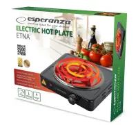 ESPERANZA ELECTRIC HOT PLATE ETNA 1000W – pilt 7