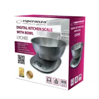 ESPERANZA KITCHEN SCALE WITH BOWL  LYCHEE – pilt 3