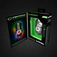 ESPERANZA WIRED MOUSE FOR GAMERS LED RGB 8D OPT. USB MX701 MANGORA – pilt 7