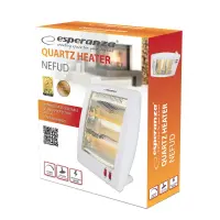ESPERANZA QUARTZ HEATER 400W/800W NEFUD