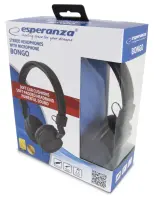 ESPERANZA STEREO HEADPHONES WITH MICROPHONE BONGO
