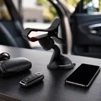 ESPERANZA UNIVERSAL CAR SMARTPHONE HOLDER CROCODILE BLACK