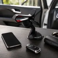 ESPERANZA UNIVERSAL CAR SMARTPHONE HOLDER CROCODILE BLACK – pilt 4