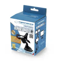 ESPERANZA UNIVERSAL CAR SMARTPHONE HOLDER CROCODILE BLACK – pilt 5