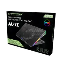 ESPERANZA RGB ILLUMINATED GAMING NOTEBOOK COOLING PAD ALIZE – pilt 2