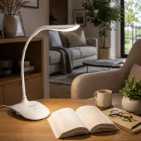 ESPERANZA DESK LAMP LED ACRUX WHITE – pilt 6